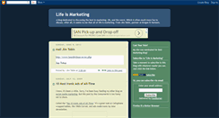 Desktop Screenshot of lifeismarketing.com